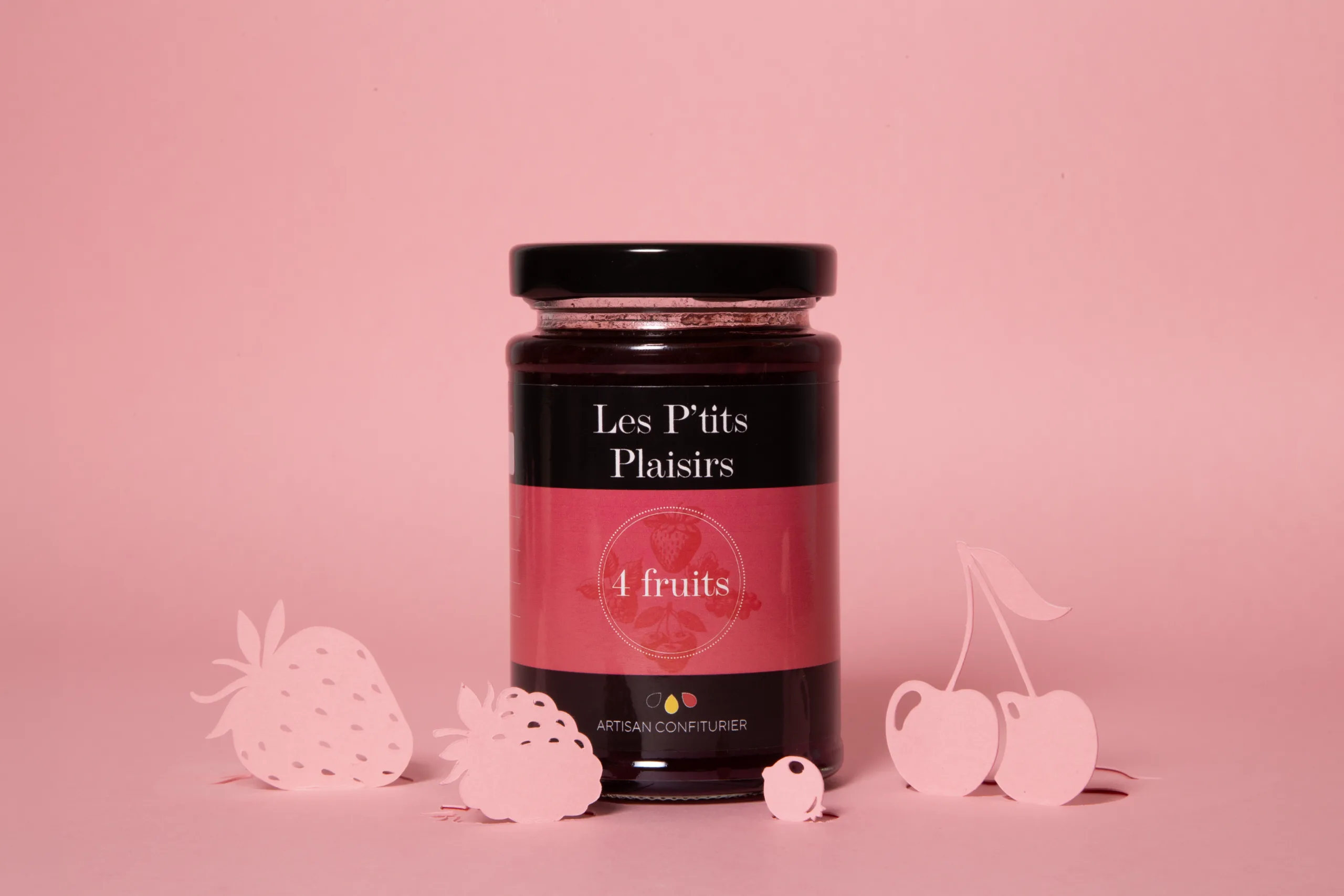 3 4 fruits papier