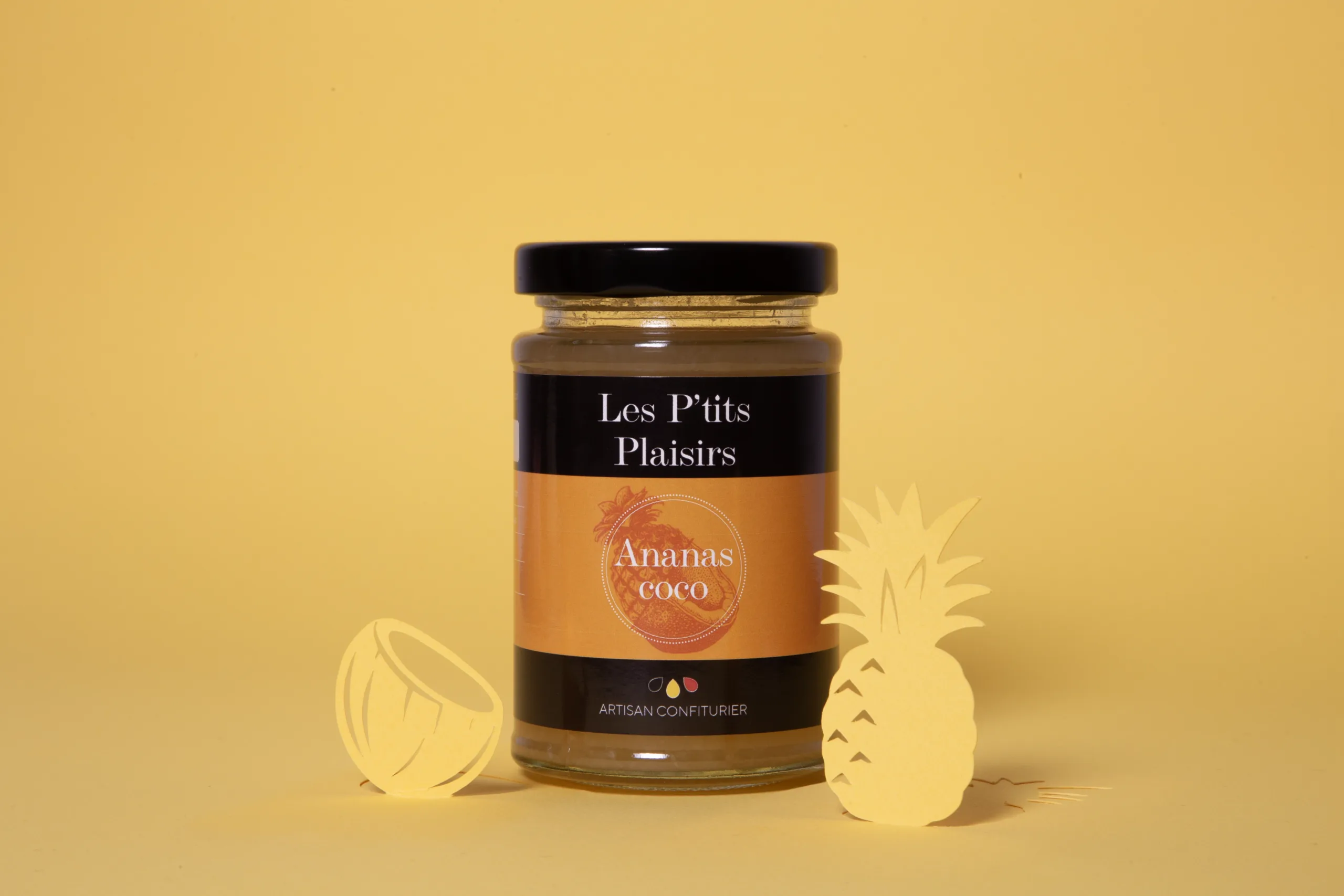 6 ananas coco papier