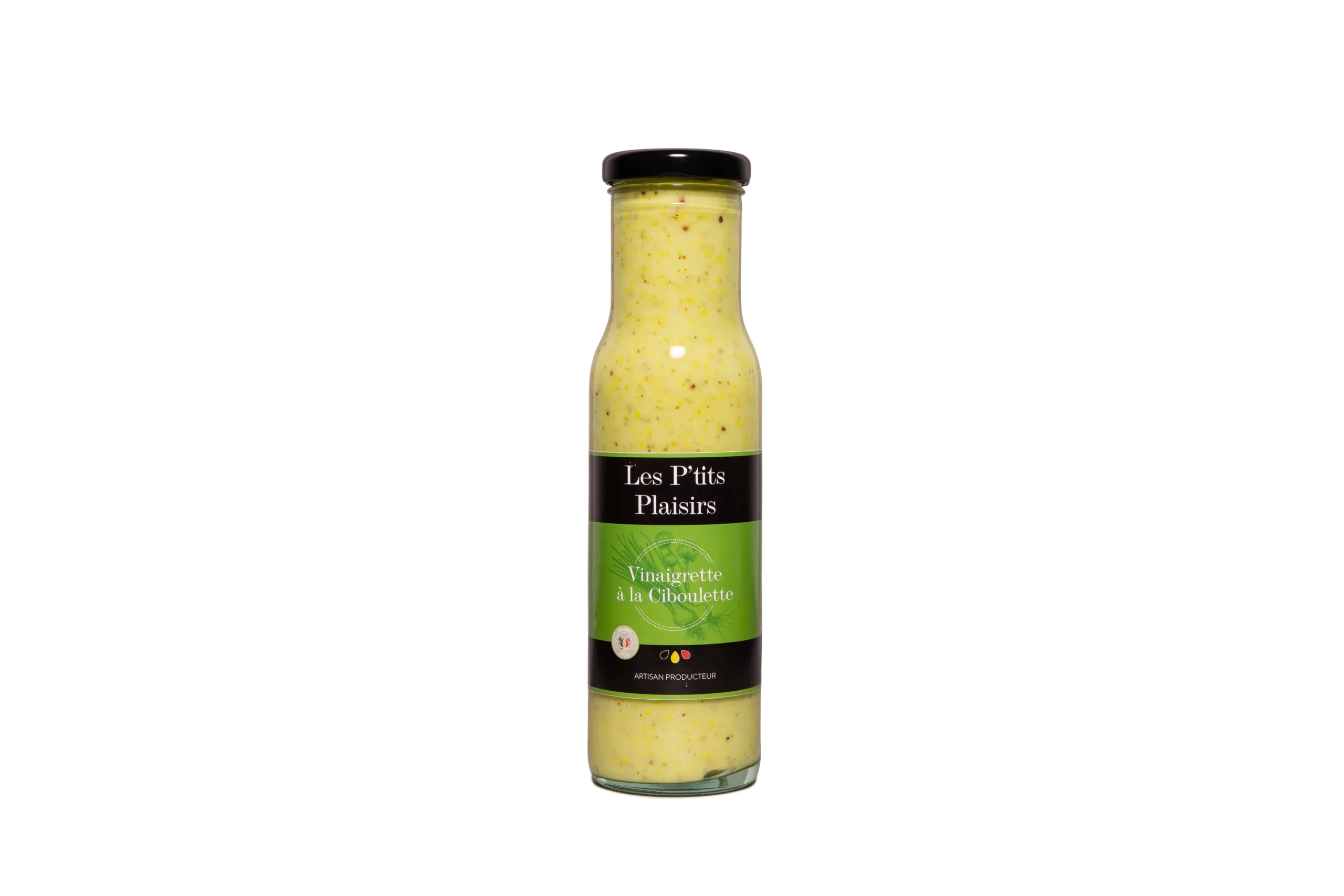 Ciboulette vinaigrette transparent